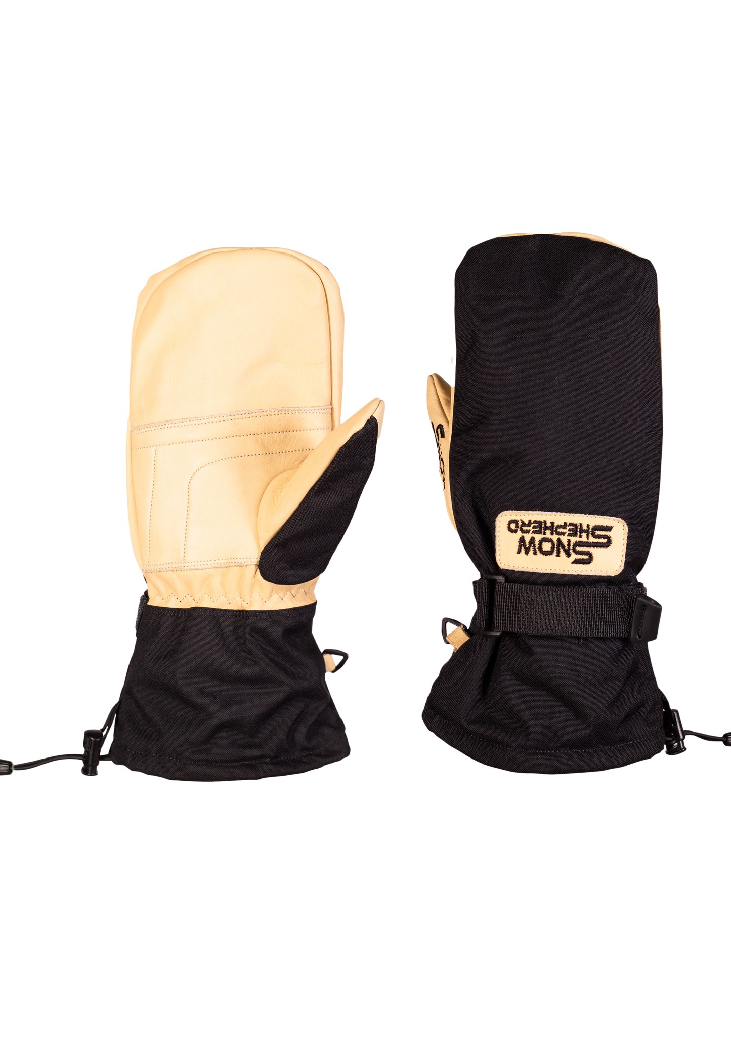 Gauntlet Wanten Tan/Zwart