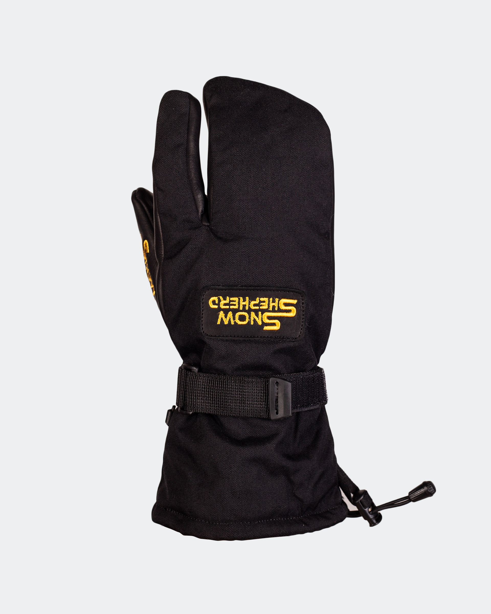 thinsulate handschuhe größentabelle Lobster-Handschuhe – 3-Finger-Fäustling, wasserdicht, Schwarz – SnowShepherdNL