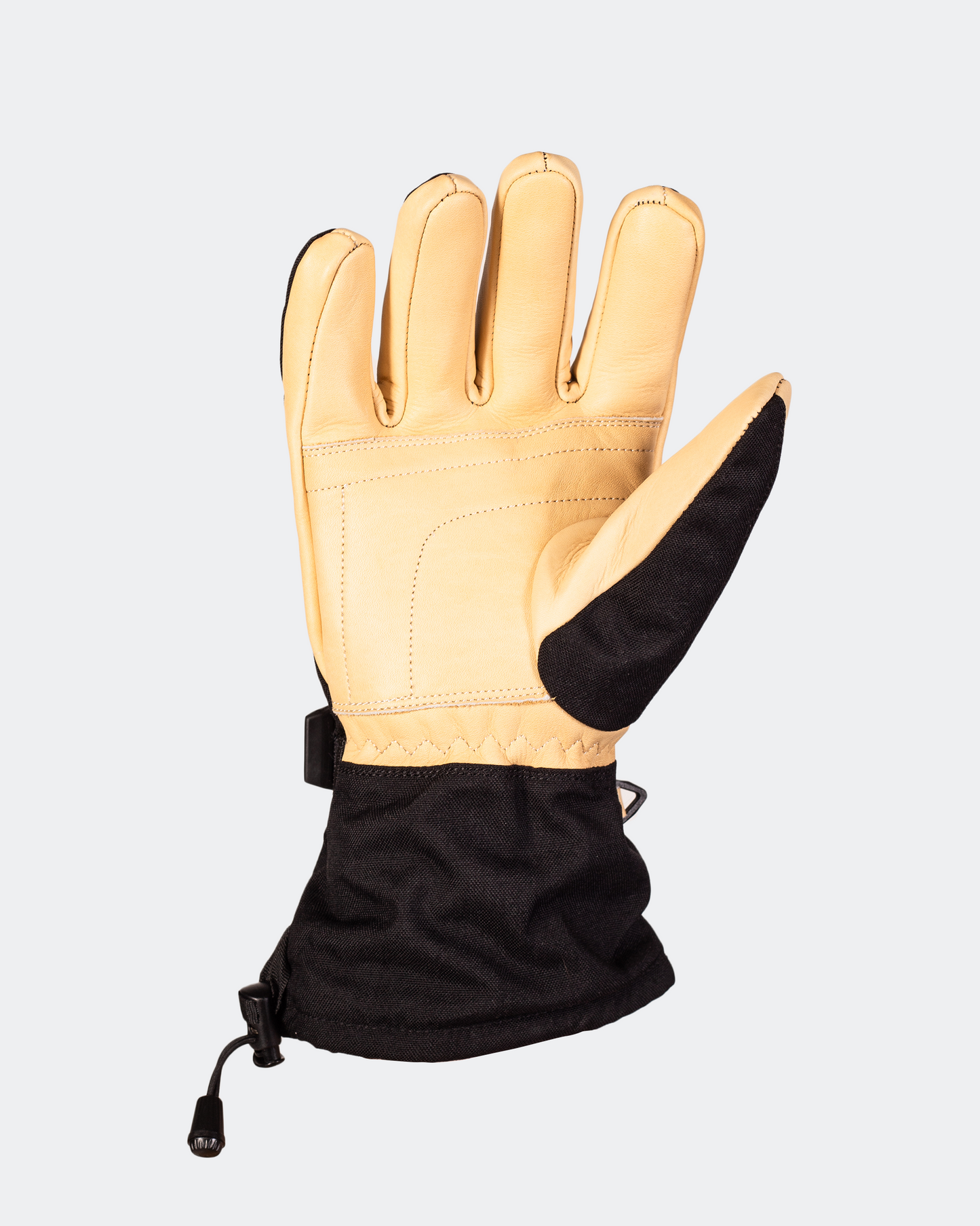 Skihandschuh-Stulpe aus Leder